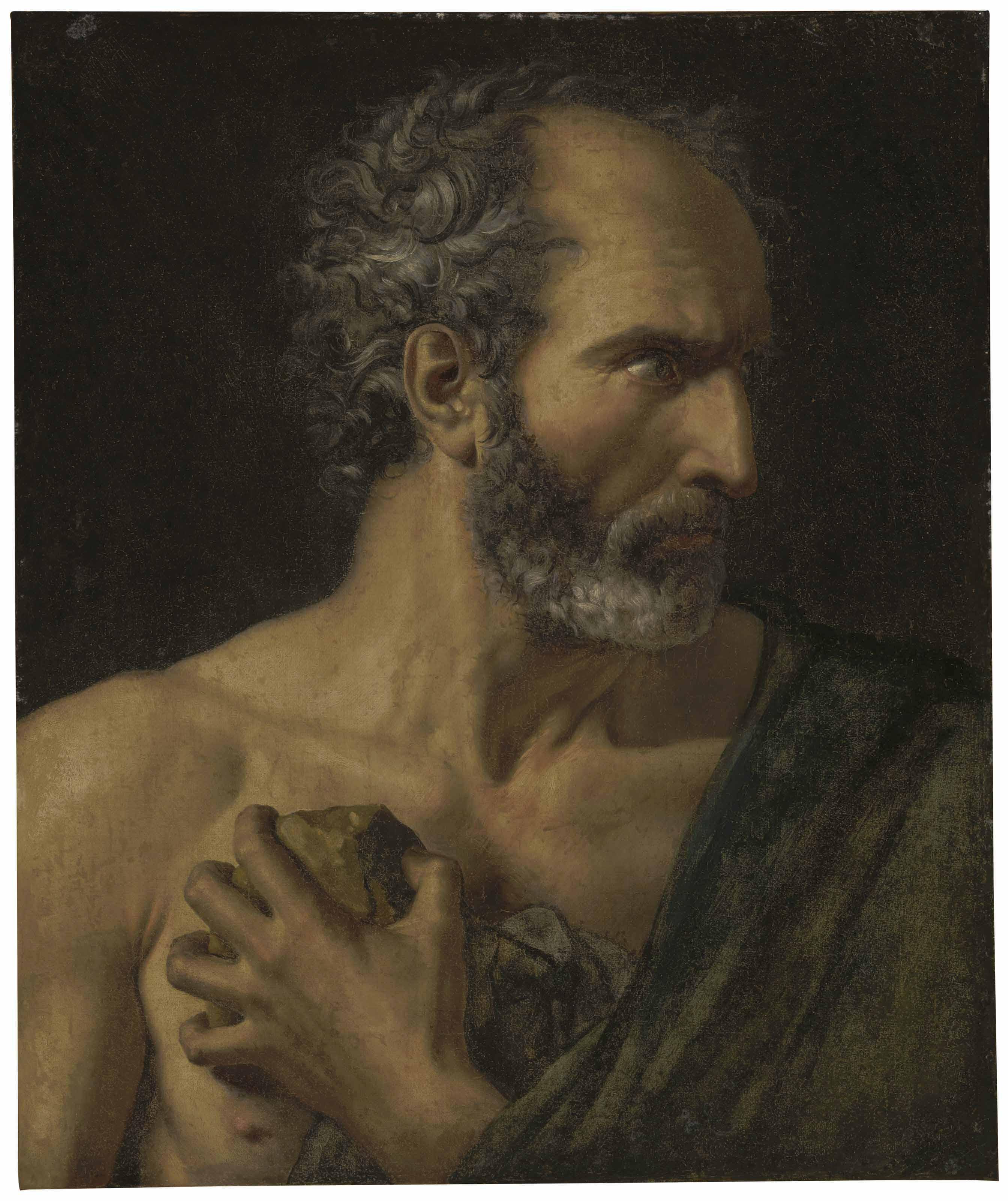 Anne-Louis Girodet - Saint Jerome