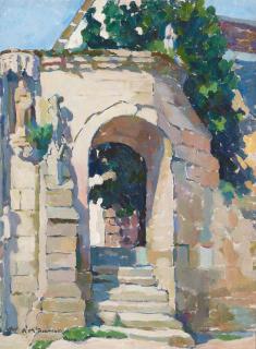 Anne Millay Bremer - An old monastery garden