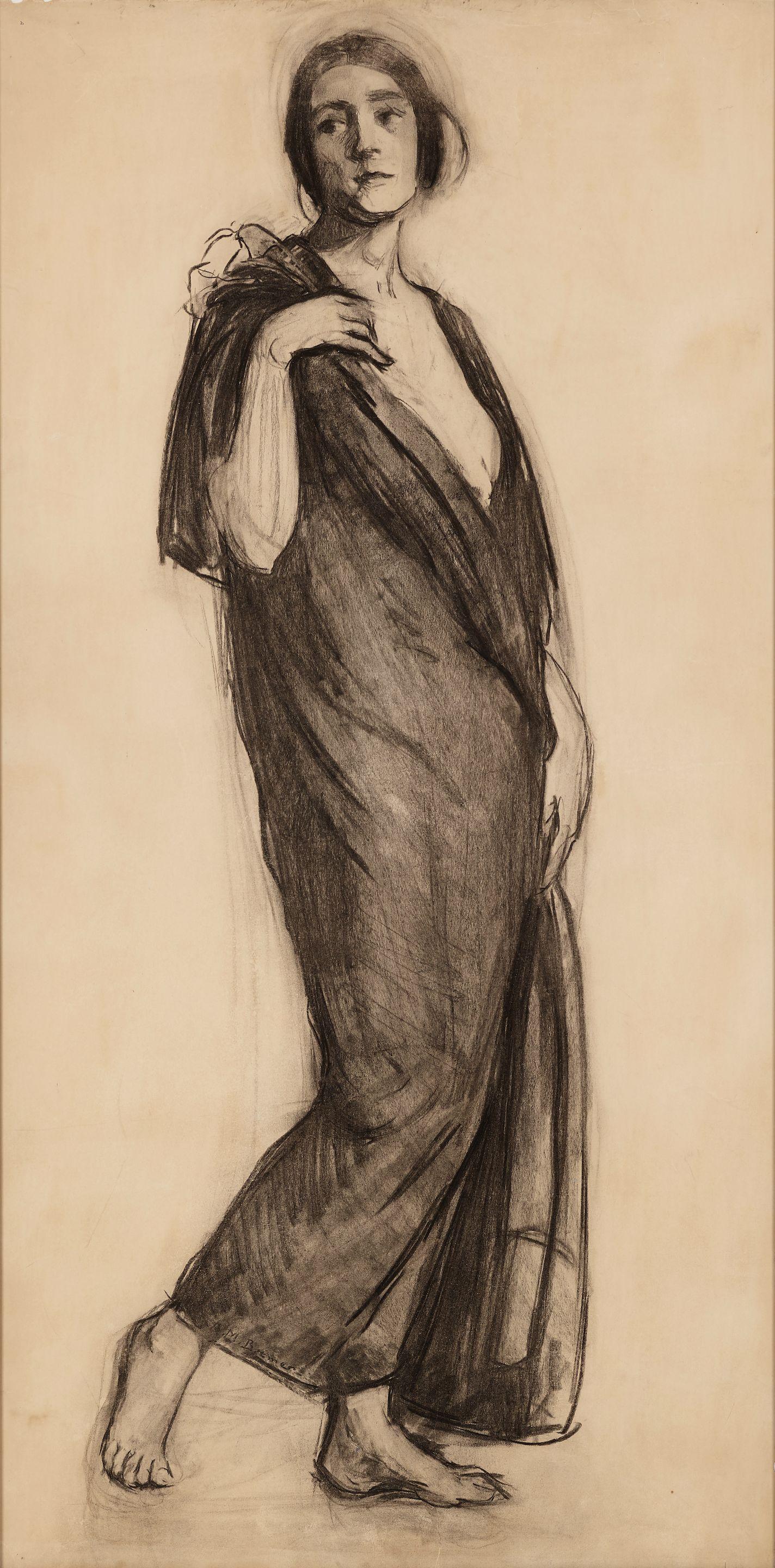 Anne Millay Bremer - Portrait Of A Woman (A Study For The Year\'S At The Spring)