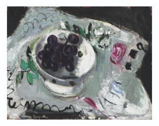 Anne Redpath, A.R.A. - Dish of Grapes