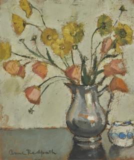 Anne Redpath, A.R.A. - Still life with jug of flowers