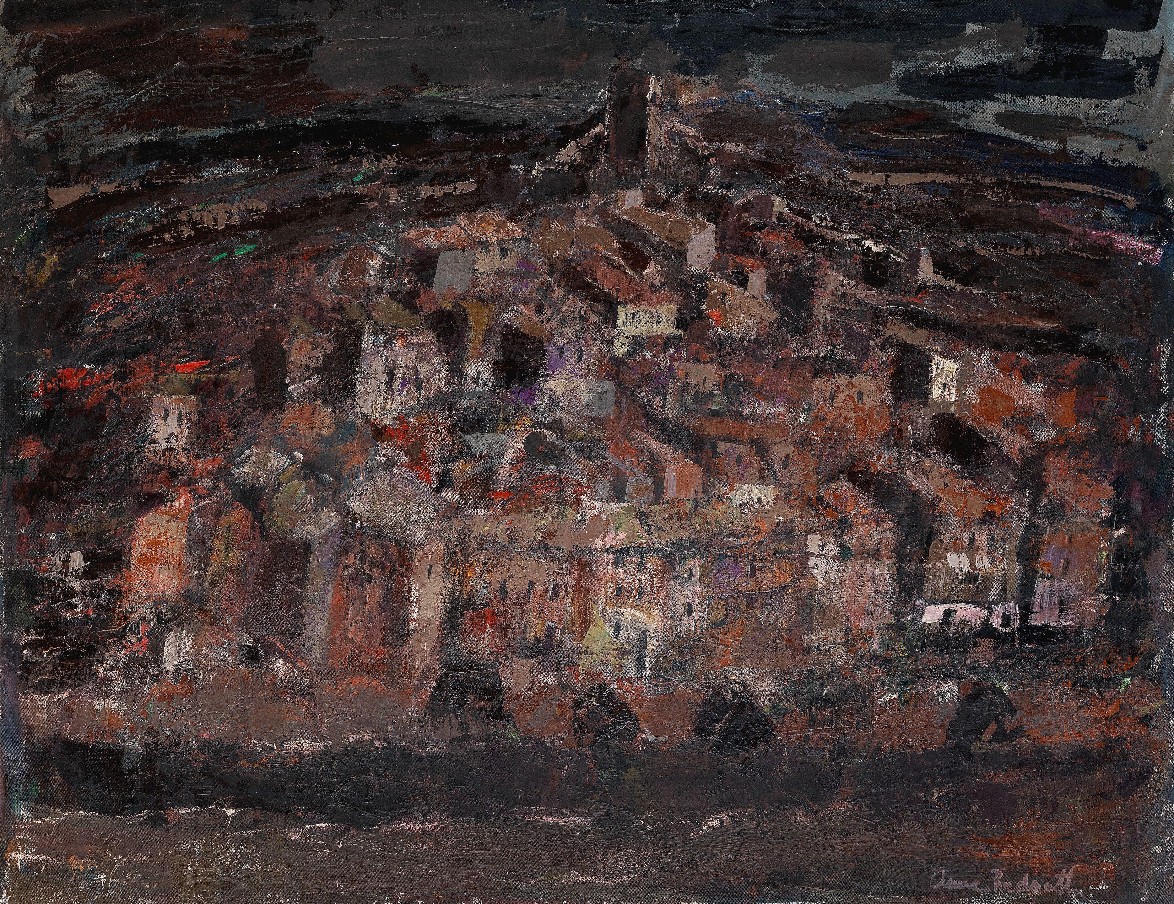 Anne Redpath O.B.E., R.S.A., A.R.A., L.L.D., A.R.W.S., R.O.I., R.B.A. - St Paul de Vence
