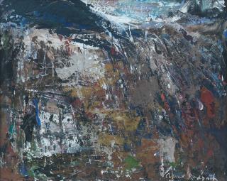 Anne Redpath OBE RSA ARA LLD ARWS ROI RBA - Rocky Hillside