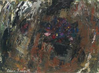 Anne Redpath OBE RSA ARA LLD ARWS ROI RBA - Violets