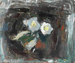 Anne Redpath OBE RSA ARA LLD ARWS ROI RBA - White Gloxinia