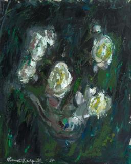 Anne Redpath OBE RSA ARA LLD ARWS ROI RBA - White Peonies