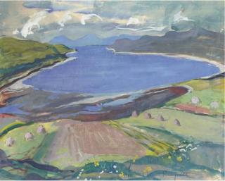 Anne Redpath, R.S.A., A.R.A., A.R.W.S. - Loch Snizort, Skye