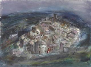 Anne Redpath, R.S.A., A.R.A., A.R.W.S. - St. Paul de Vence