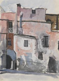 Anne Redpath, R.S.A., A.R.A. - Old Buildings, Spain
