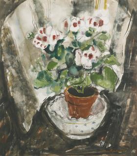 Anne Redpath, R.S.A., A.R.A. - Pelargonium