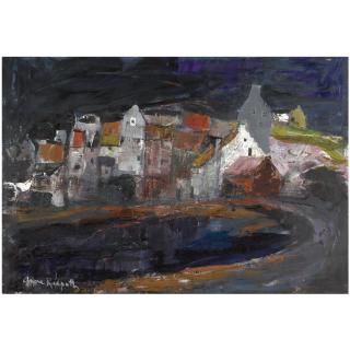 Anne Redpath, R.S.A., A.R.A. - Pittenweem, Village In Fife