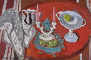 Anne Redpath, R.S.A., A.R.A. - Spanish Candlestick