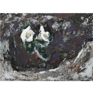Anne Redpath, R.S.A., A.R.A. - Still Life With White Gloxina