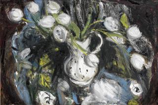 Anne Redpath - White Tulips