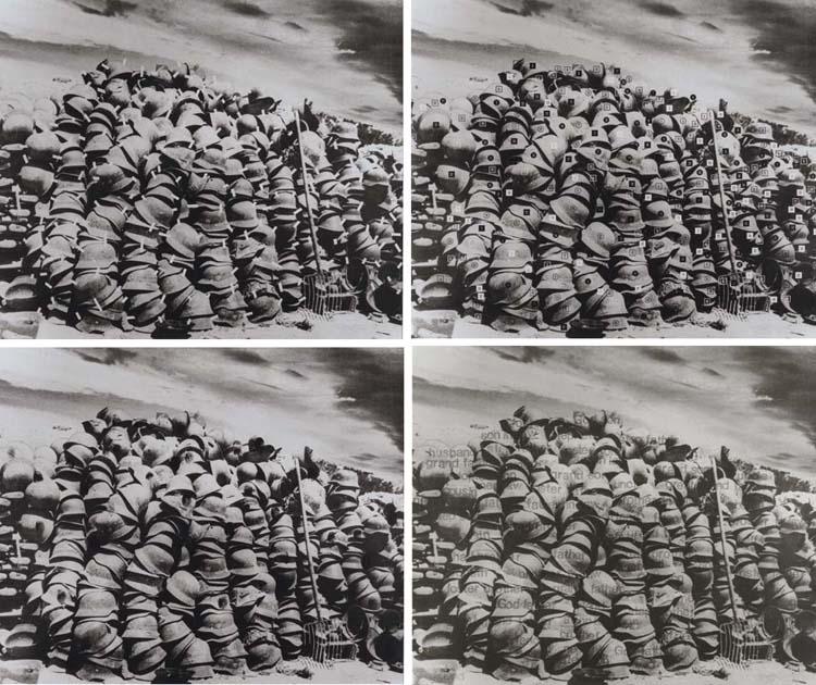 Annette Lemieux - Connections, Differences, Paper Dolls, Ash Wednesday, 1988