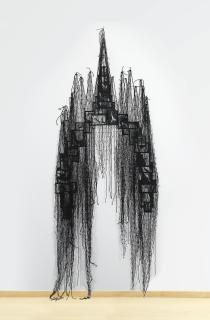 Annette Messager - Mes Voeux Sous Filetsblack And White Photographs And Nets