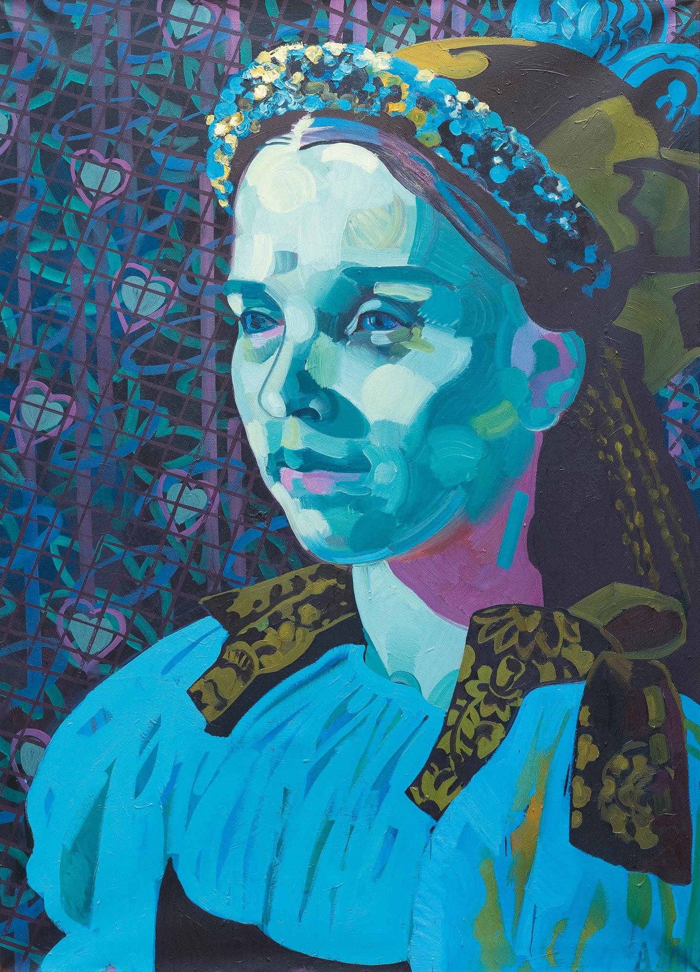 Annette Schröter - Junge Frau in Tracht