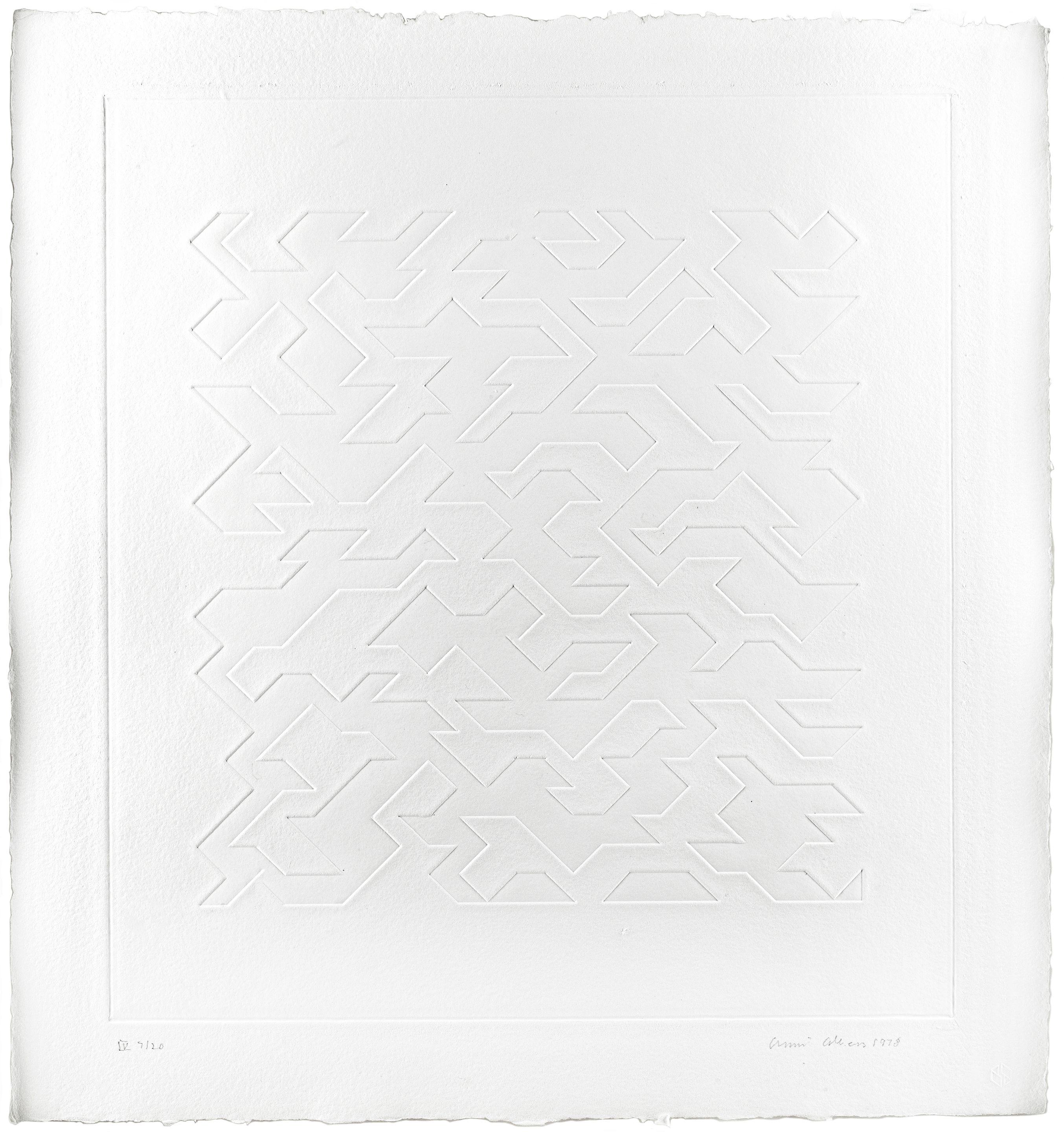 Anni Albers - Mountainous IV