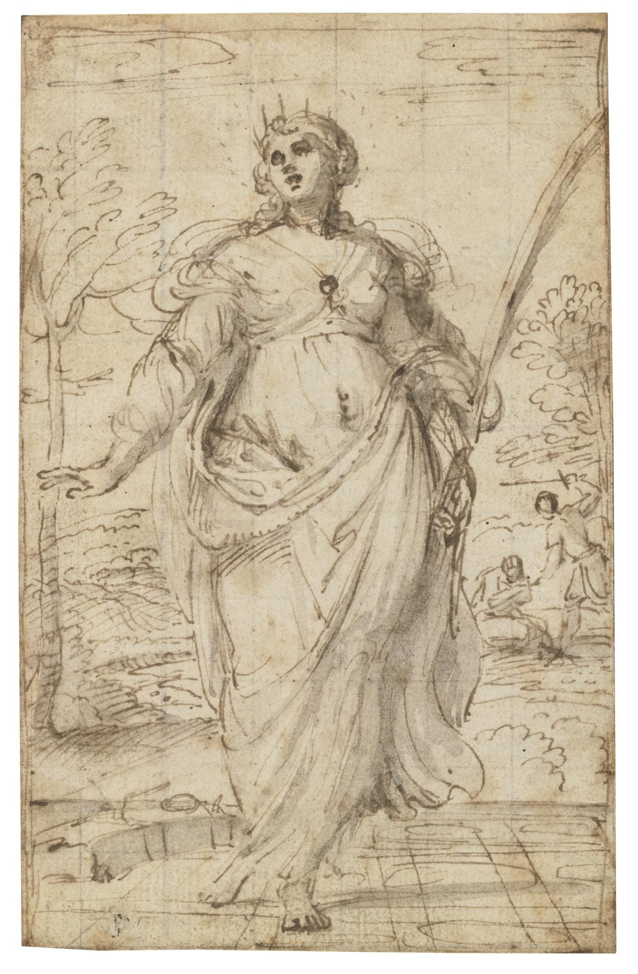 Annibale Carracci - St. Catherine Of Alexandria