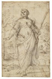 Annibale Carracci - St. Catherine Of Alexandria