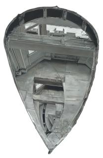 Annie Cabigting - Office Baroque 1977 (After Gordon Matta-Clark)