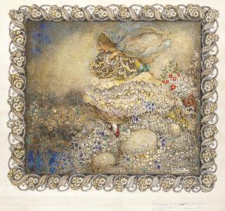 Annie French - Friendship Blossoms Best Beside The Wishing Well