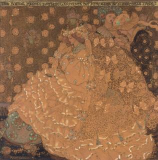 Annie French - \'The Bride heeds not hyr garments but hyr deere brydegroomes face:\'