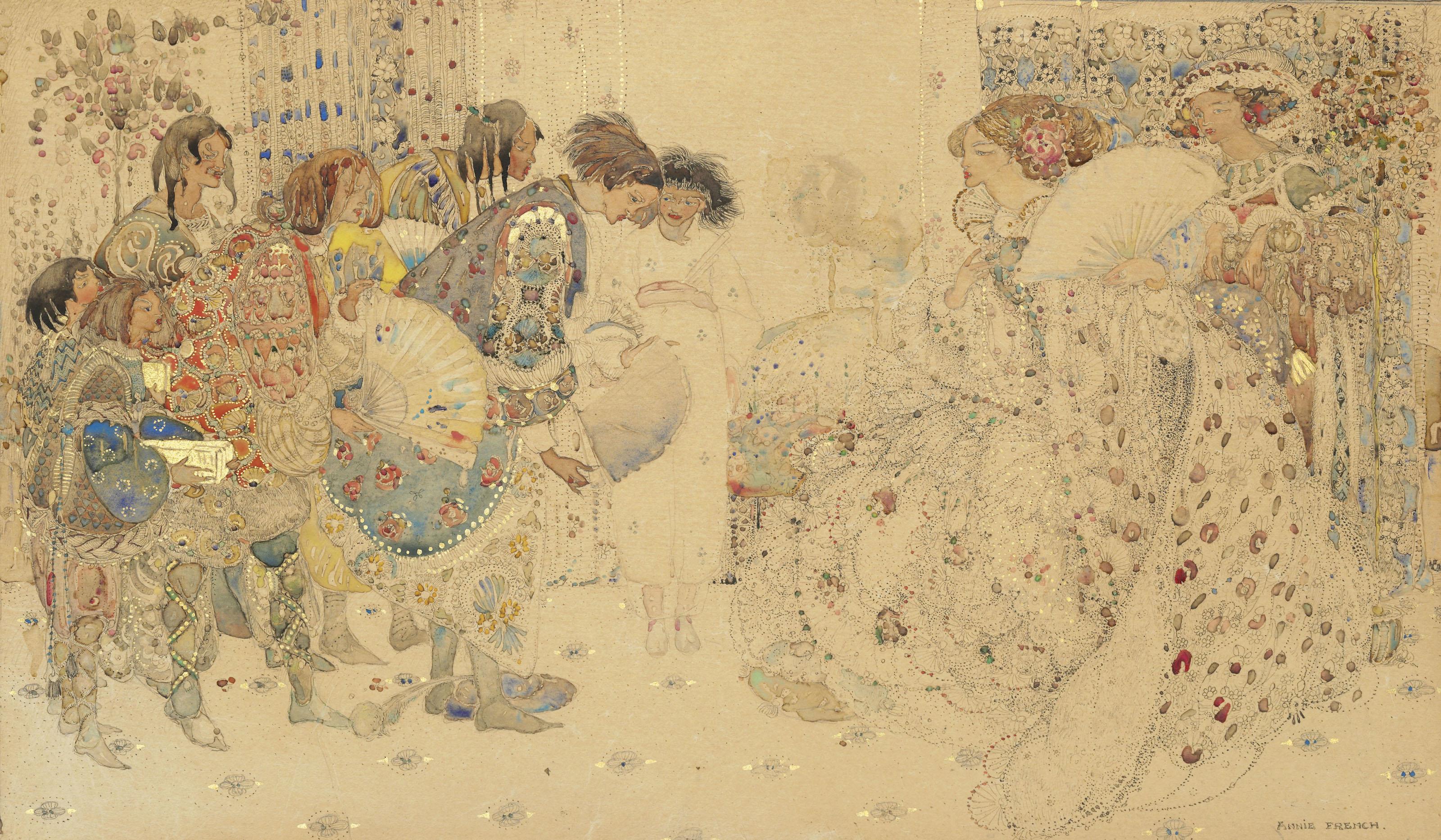 Annie French - The Offering to the Bride (or Homage to the Queen)