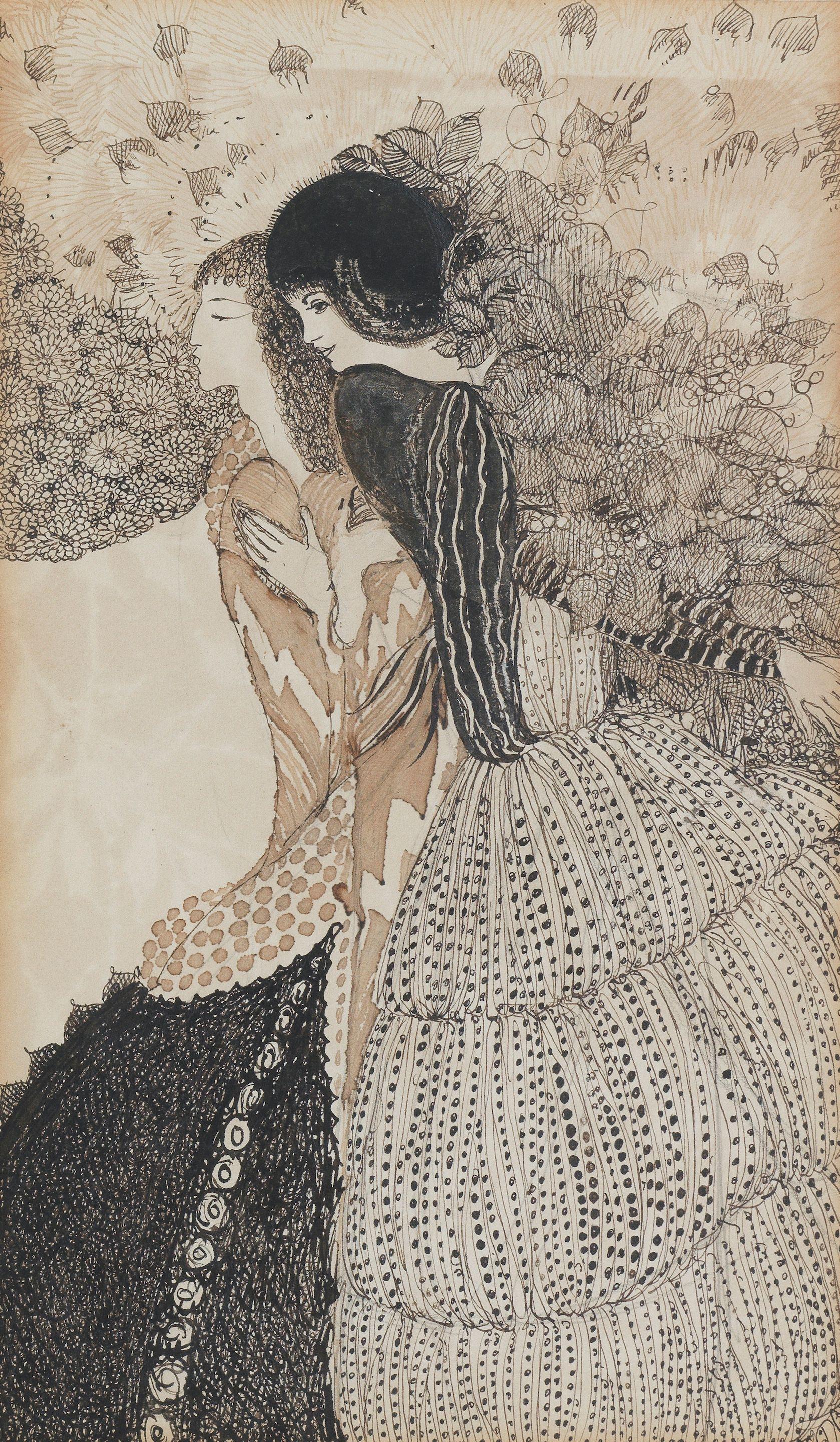 Annie French - Two Ladies