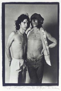 Annie Leibovitz - Mick Jagger and Keith Richards, Montauk, 1975