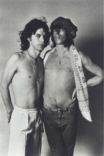 Annie Leibovitz - Mick Jagger And Keith Richards, Montauk, 1975