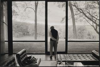 Annie Leibovitz - Philip Johnson, Glass House, New Canaan, Connecticut, 2000