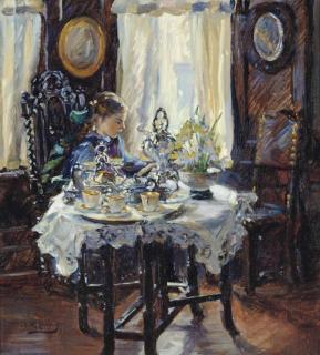 Annie Rose Laing - At The Breakfast Table