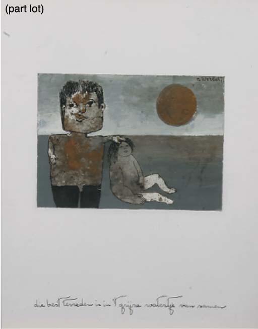 Ans Wortel - Die best tevreden is in \'t grijze watertje van samen