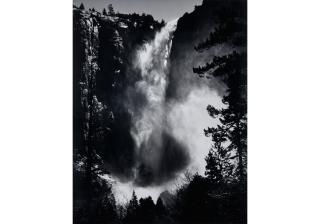 Ansel Adams - Bridalveil Fall, Yosemite National Park, California