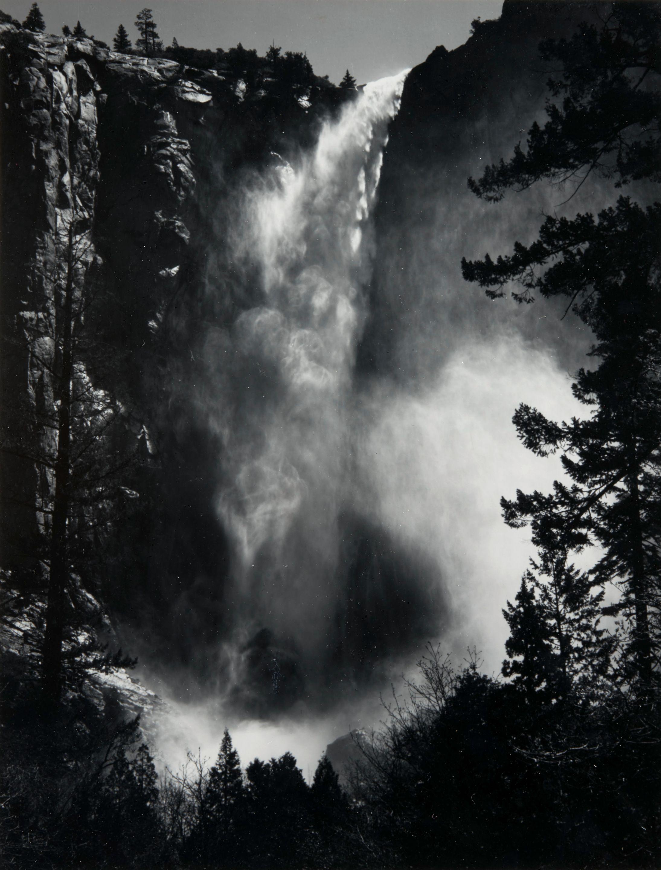 Ansel Adams - Bridalveil Fall, Yosemite National Park