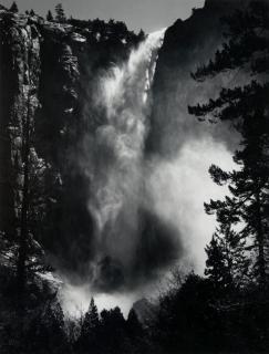 Ansel Adams - Bridalveil Fall, Yosemite National Park
