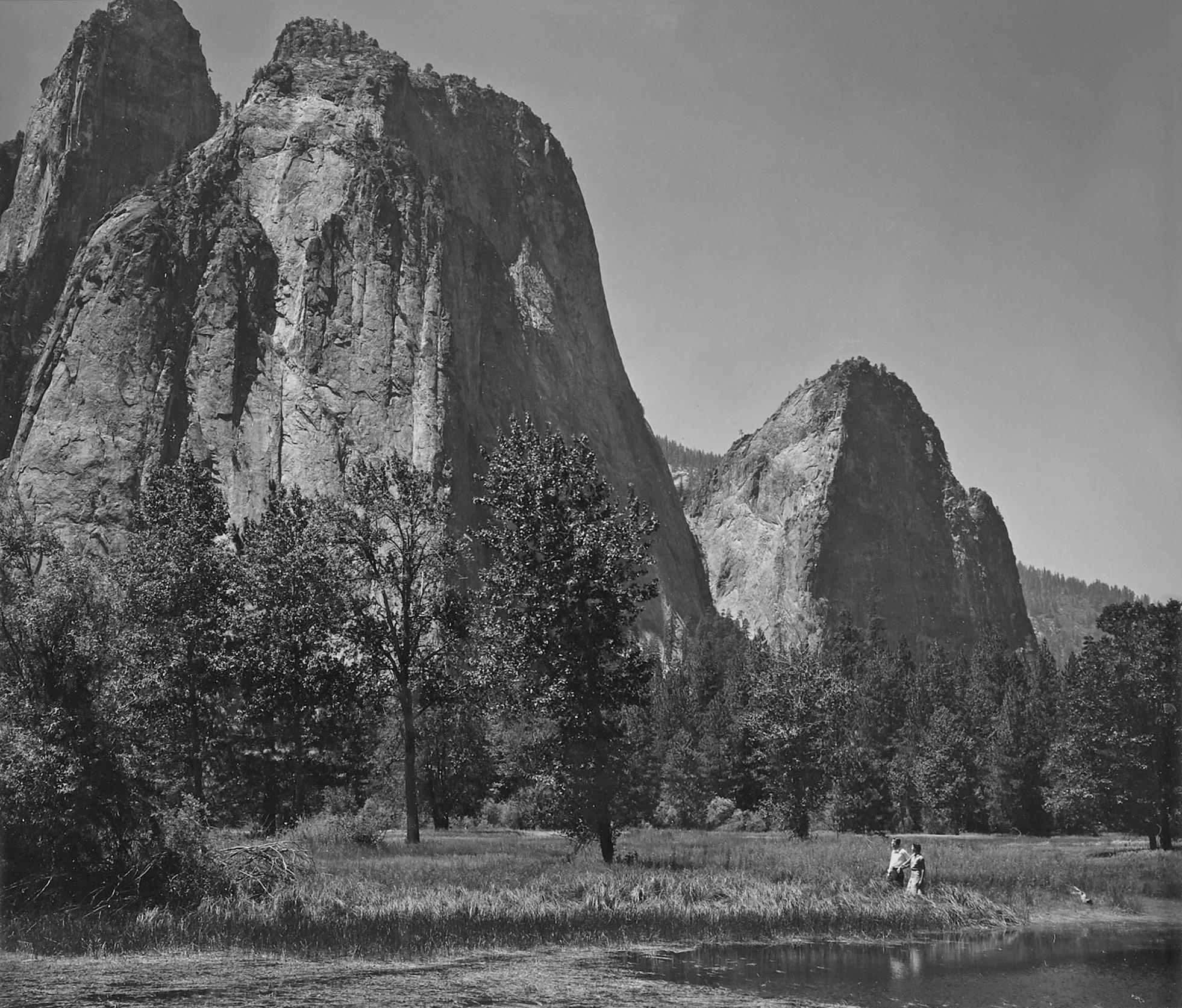 Ansel Adams - Cathedral Rocks, Yosemite Valley