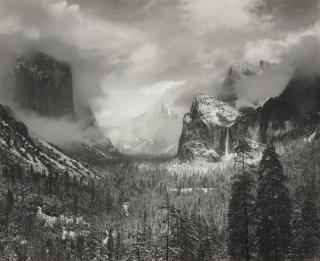 Ansel Adams - Clearing Winter Storm, Yosemite National Park, California