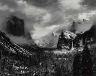 Ansel Adams - \'Clearing Winter Storm, Yosemite Valley\'