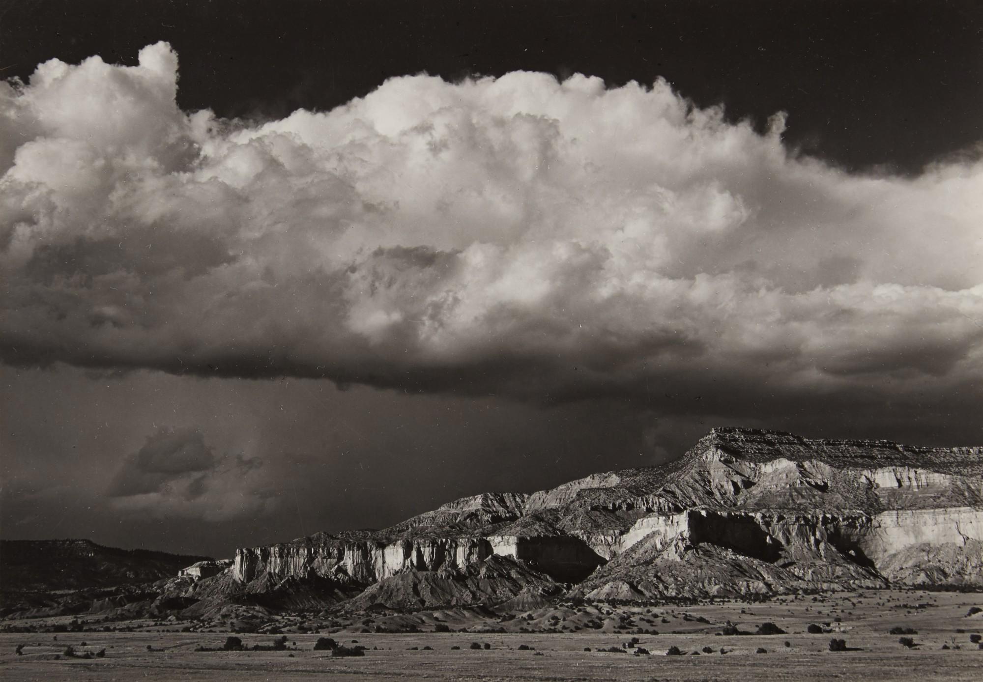 Ansel Adams - \'Clouds - New Mexico\'