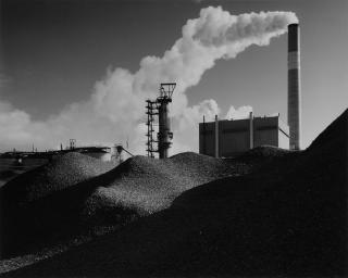 Ansel Adams - \'Georgia-Pacific Plant, Near Samoa, Calif.\'