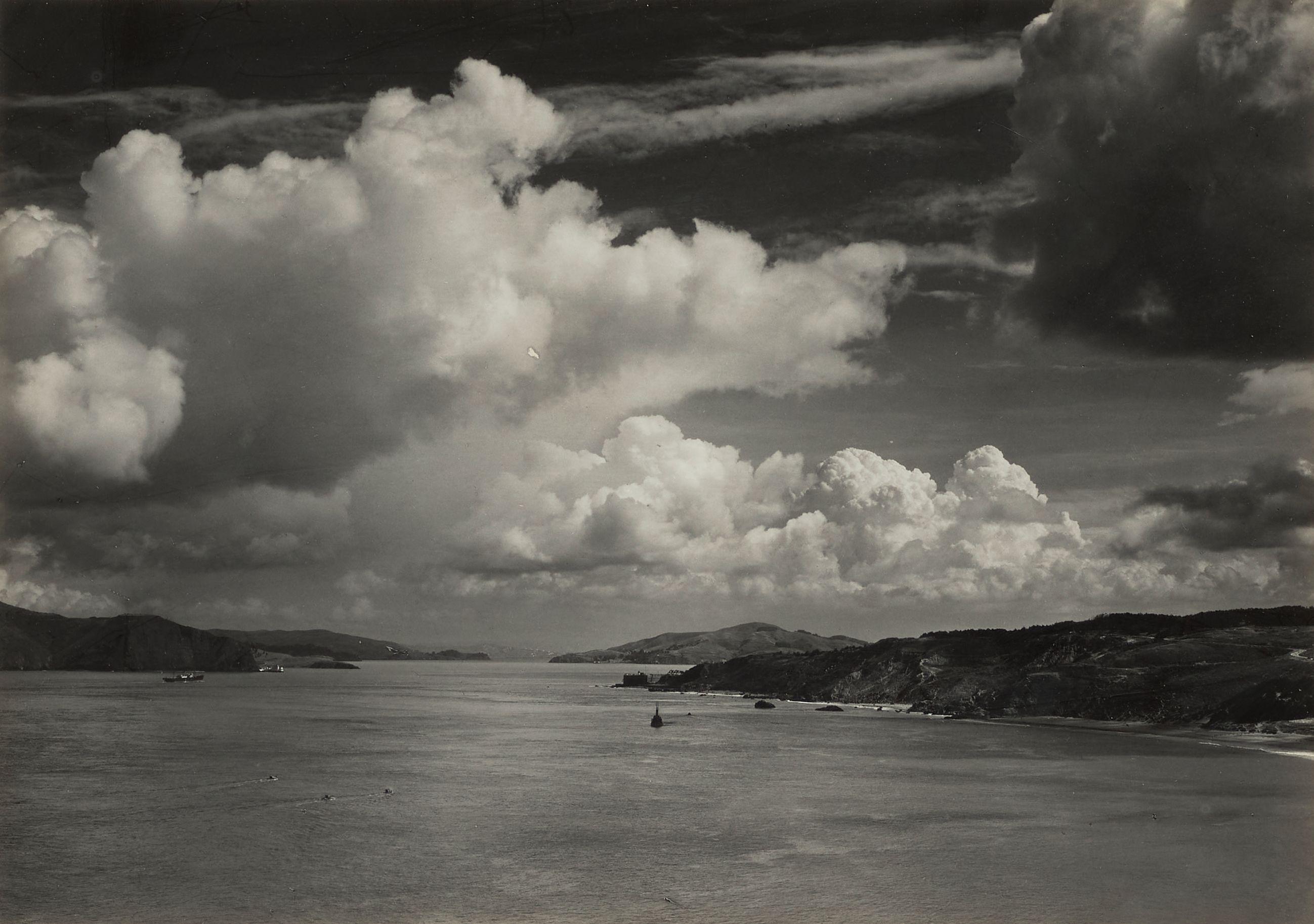 Ansel Adams - Golden Gate Before The Bridge