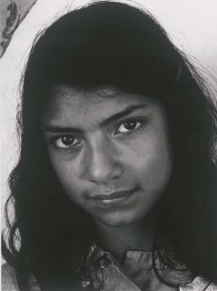 Ansel Adams - Mexican Girl, Pescadero, California, 1958