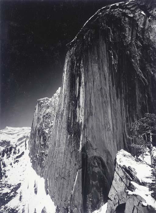Ansel Adams - Monolith, the Face of Half-Dome, 1927