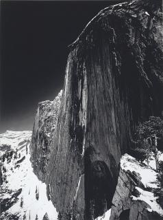 Ansel Adams - Monolith, The Face of Half Dome, Yosemite National Park, CA, 1927