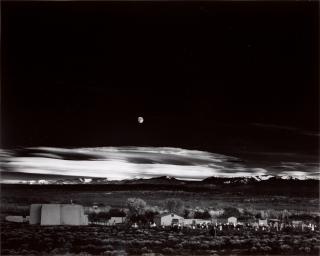 Ansel Adams - \'Moonrise\', Hernandez, New Mexico, 1941