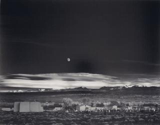 Ansel Adams - Moonrise, Hernandez, New Mexico, 1941