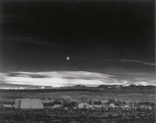 Ansel Adams - Moonrise, Hernandez, New Mexico, 1941
