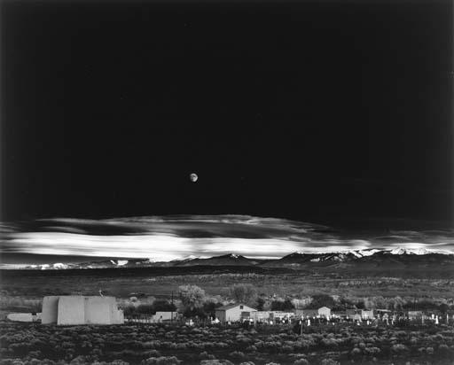 Ansel Adams - Moonrise, Hernandez, New Mexico